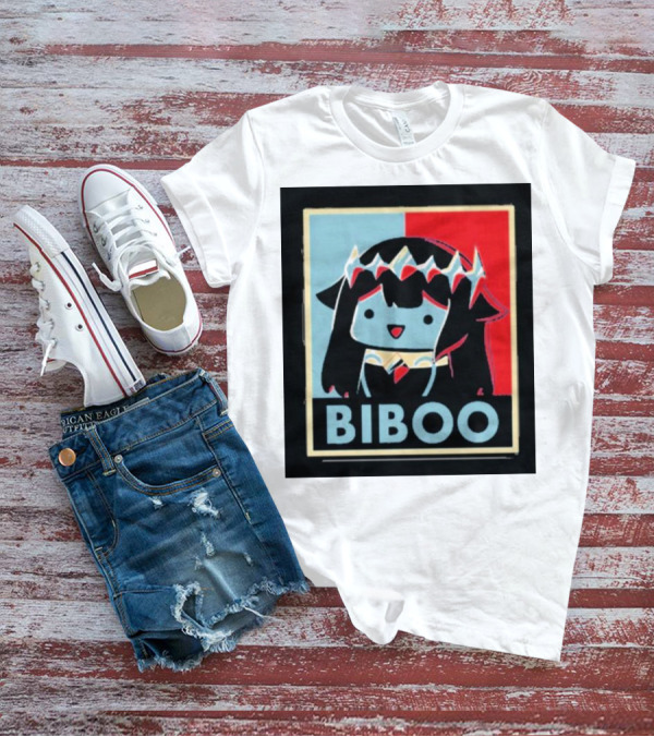 Biboo Hope Poster Style Character Image T-Shirt