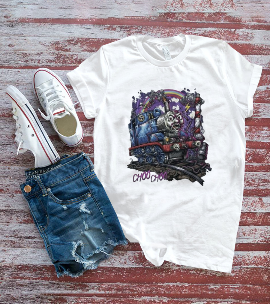 Damaged Society Choo Choo Train Madness T-Shirt