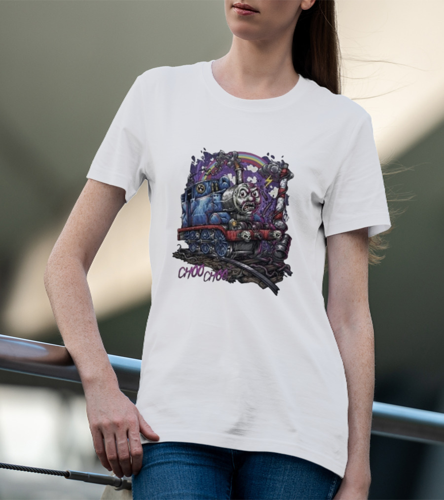 Damaged Society Choo Choo Train Madness T-Shirt