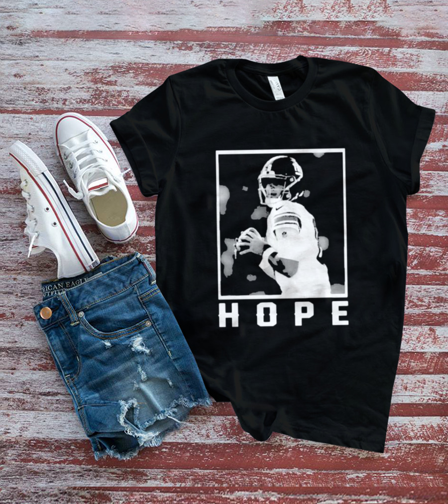 Daniel Jones Hope Quarterback Image T-Shirt