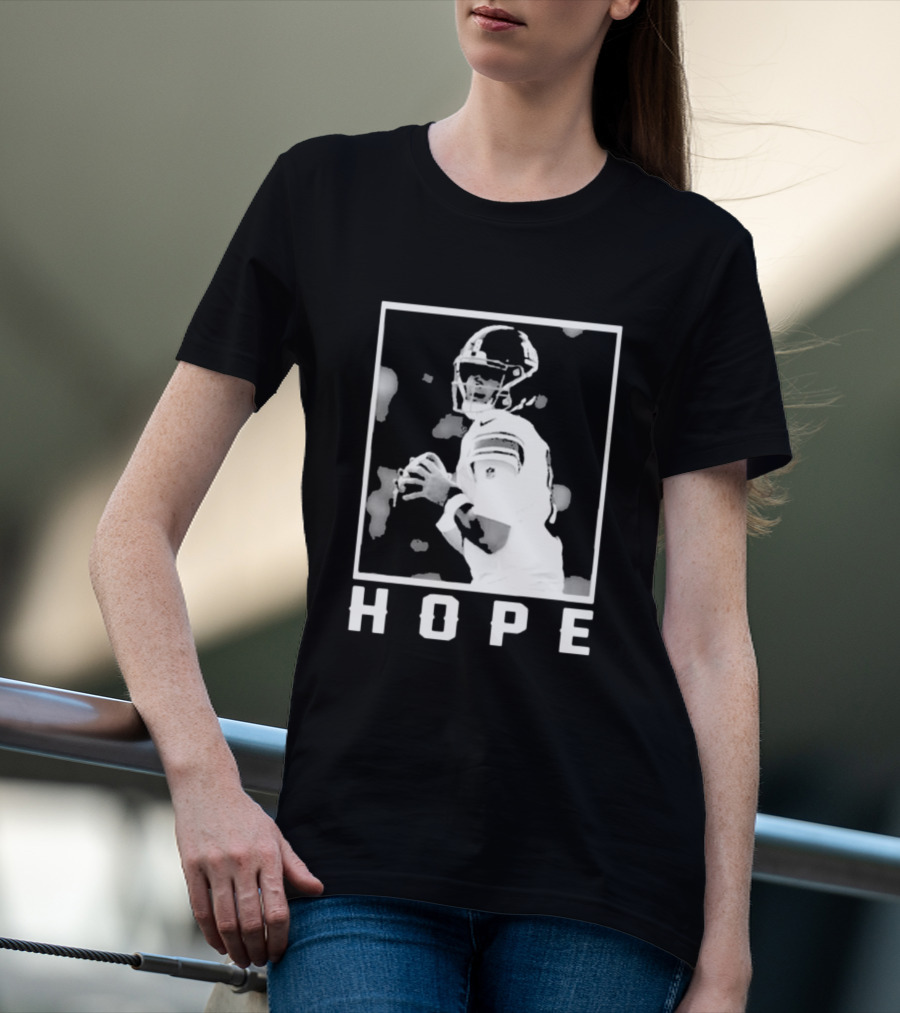 Daniel Jones Hope Quarterback Image T-Shirt