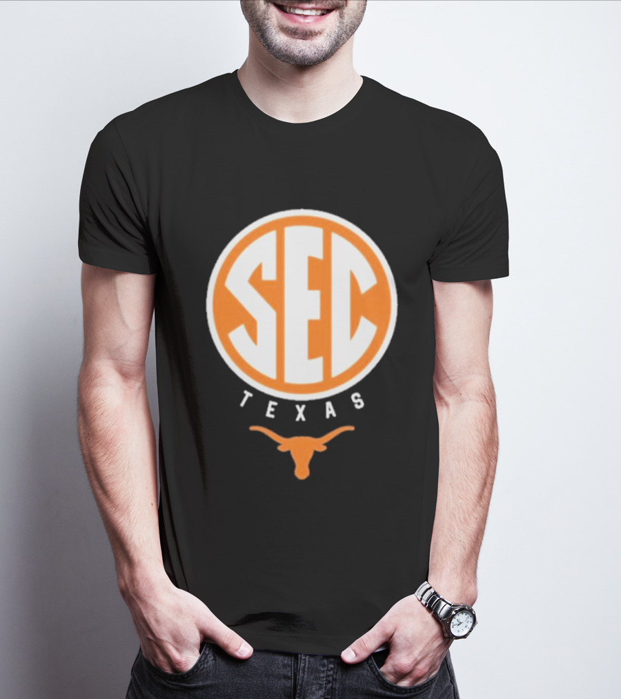 SEC Texas Longhorns Logo Texas Longhorn T-Shirt