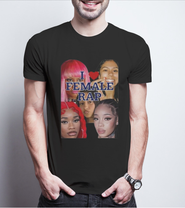 Nrth West Is My Spirit Animal I Love Female Rap Montage T-Shirt