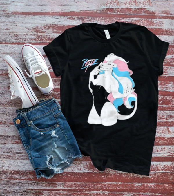 Pride Lioness Trans Flag Colors T-Shirt