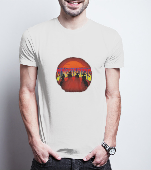 Sunset Riders Shadow Edition Retro Cowboys Game Iconic T-Shirt