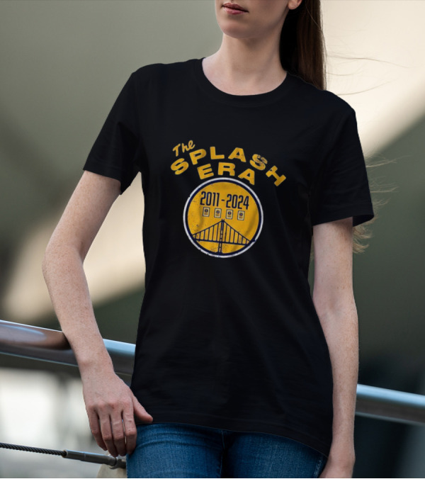 The Splash Era 2011 2024 Golden State Bridge Championship Legacy T-Shirt