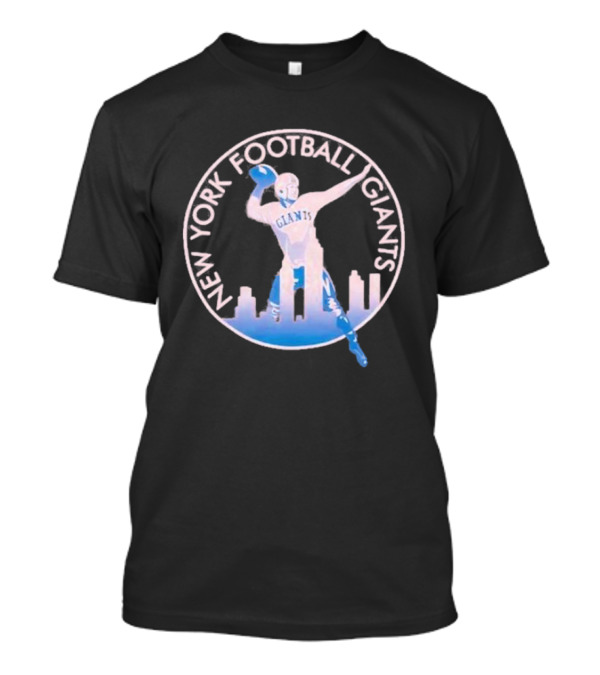 New York Football Giants Skyline Quarterback T-Shirt