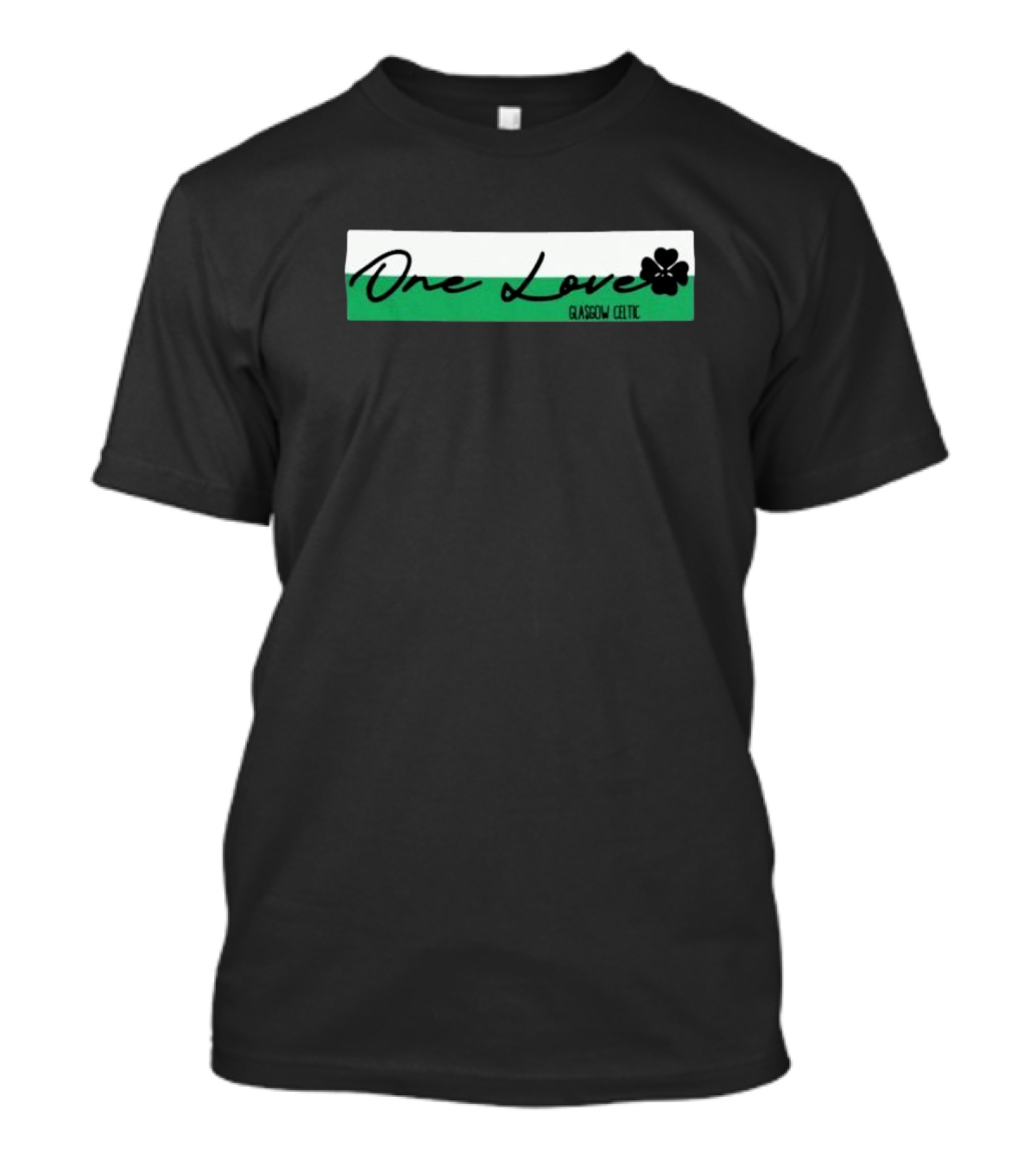 One Love Glasgow Celtic Shamrock T-Shirt