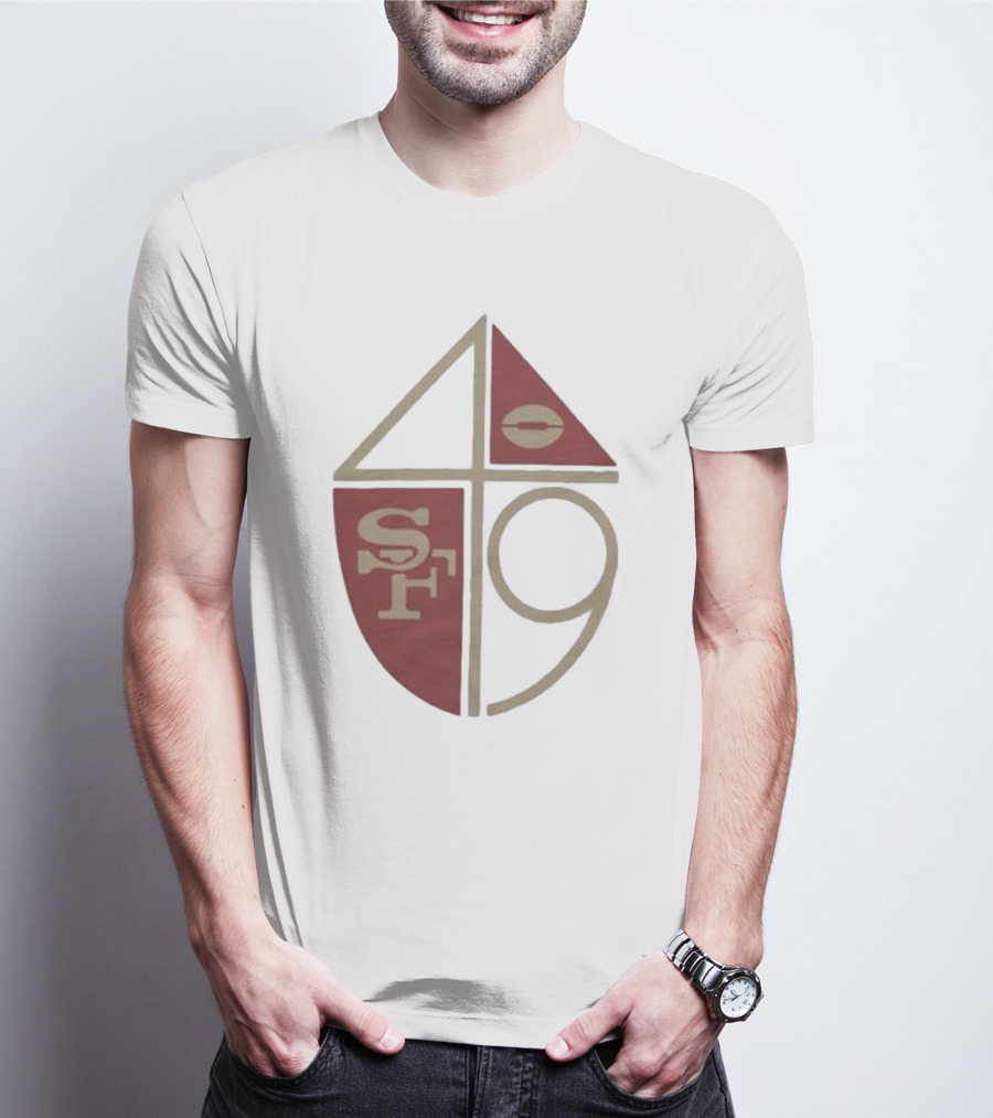 San Francisco 49ers Vintage 1965 SF 49 Iconic Emblem T-Shirt