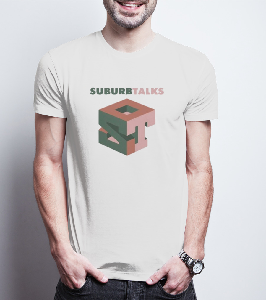 SUBURBTALKS Geometric Logo N64 T-Shirt