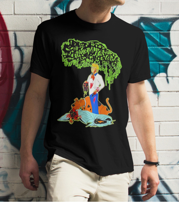 Sanguisugabogg Scooby Doo Fred Jones Horror Mashup T-Shirt