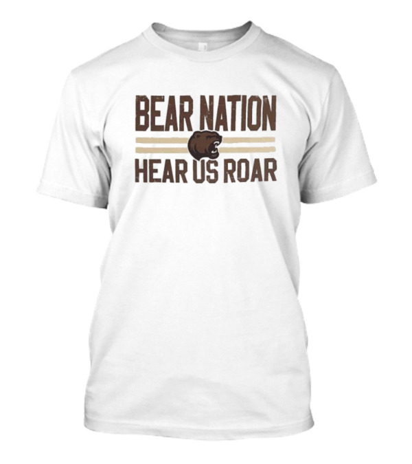 Bear Nation Hear Us Roar Hershey Bears 2024 Calder Cup Champions T-Shirt