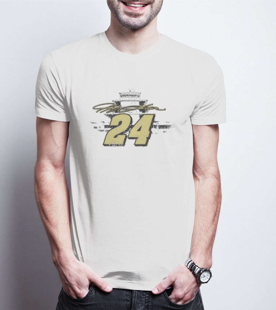 Jeff Gordon Hendrick Motorsports Team Collection 24 1994 Indy Brickyard 400 Winner T-Shirt