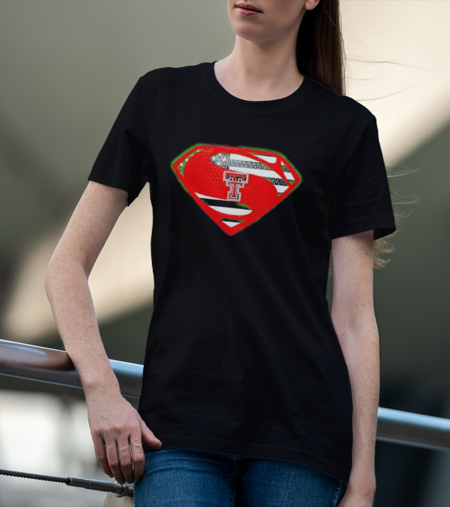 Texas Tech Red Raiders TT Superman T-Shirt
