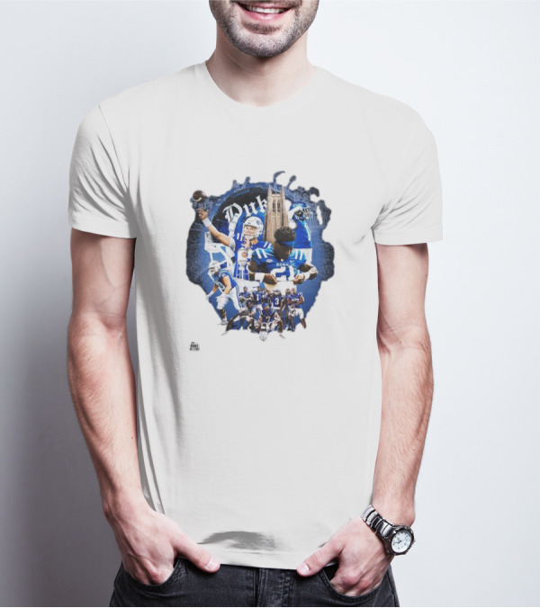 Duke Football Team Celebration Images Tower T-Shirt