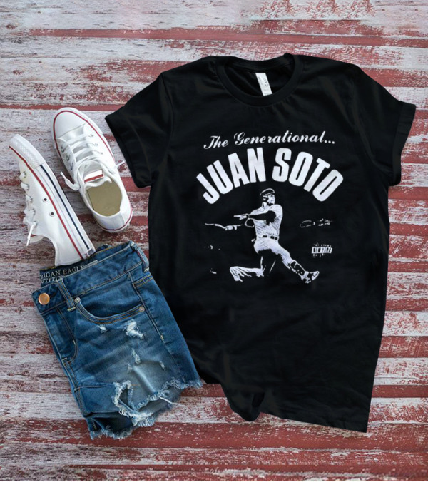 The Generational Juan Soto Baseball Swing T-Shirt