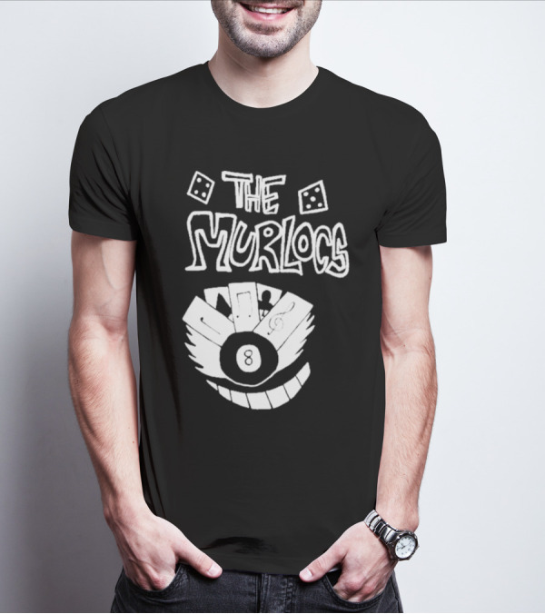 The Murlocs Playing Cards 8 Ball T-Shirt