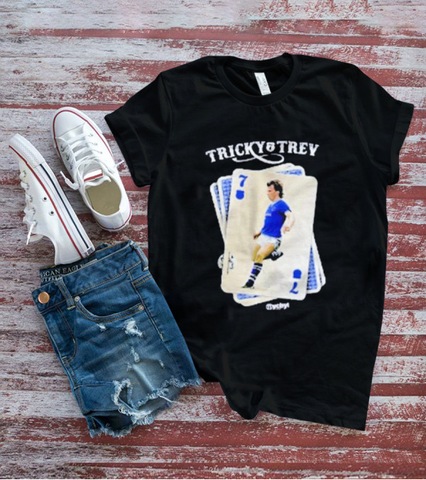 Tricky Trev Playing Card The Nil Satis Factory Keep Your Cards Close To Your Chest T-Shirt