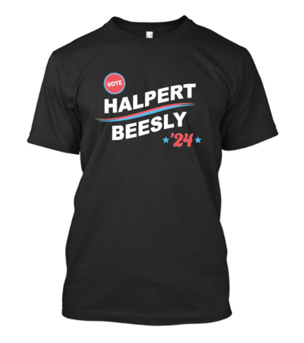 Vote Halpert Beesly '24 The Office Election T-Shirt
