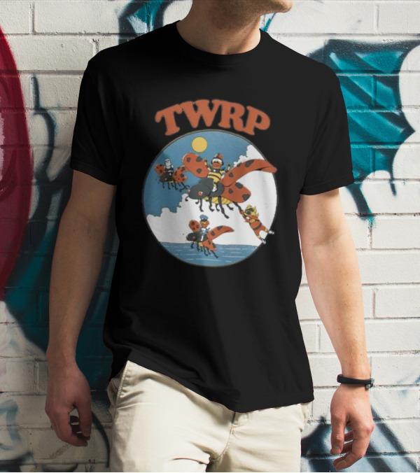 TWRP Band Riding Giant Ladybugs Under The Sun T-Shirt