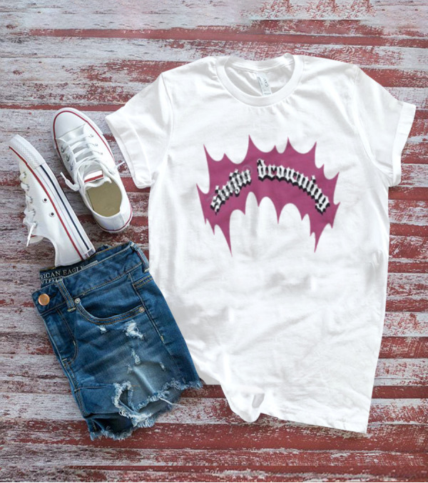 Sinjin Drowning Pink Burst T-Shirt