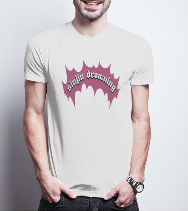 Sinjin Drowning Pink Burst T-Shirt