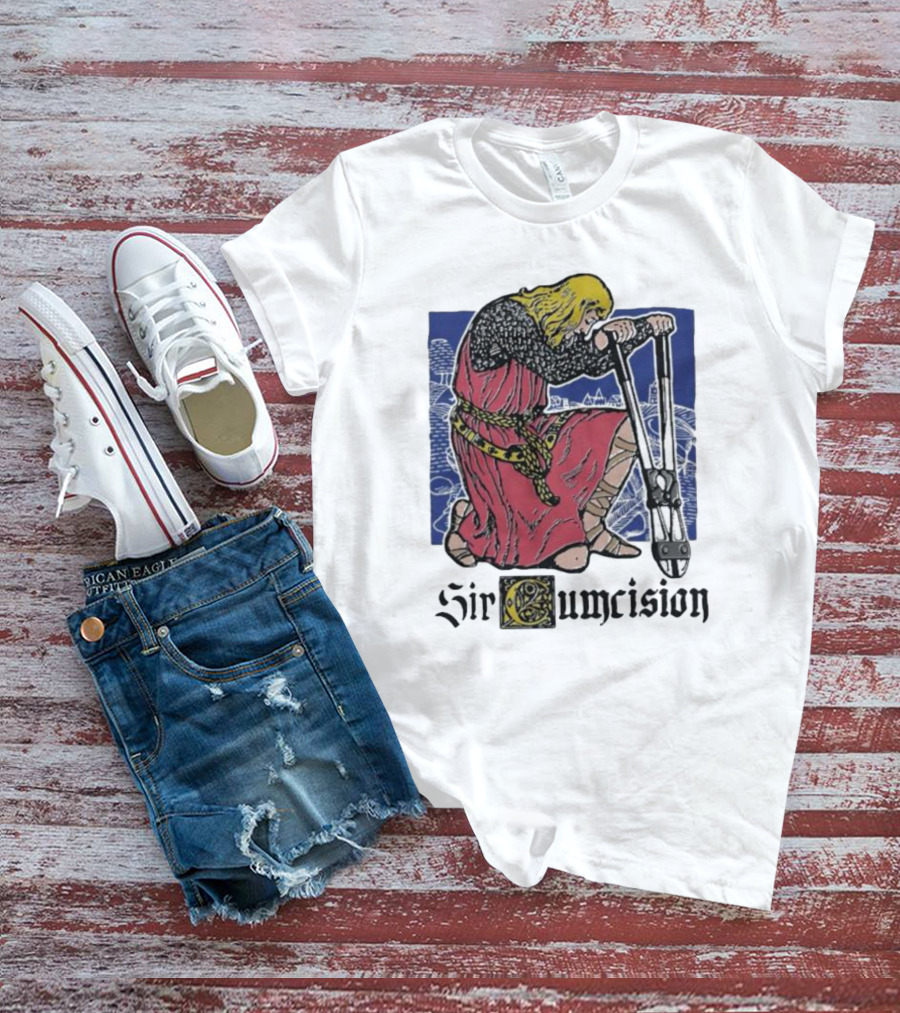Sir Cumcision Medieval Knight T-Shirt