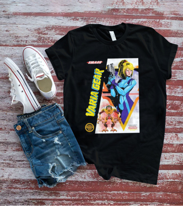 Smash Varia Gear Zero Suit Hunter Chronicles T-Shirt