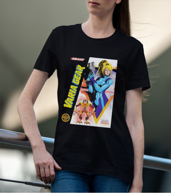 Smash Varia Gear Zero Suit Hunter Chronicles T-Shirt