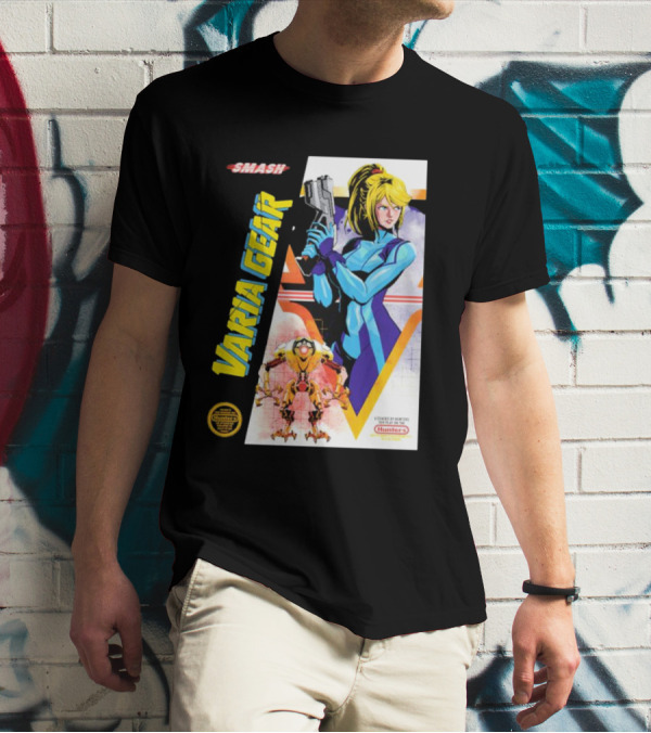 Smash Varia Gear Zero Suit Hunter Chronicles T-Shirt