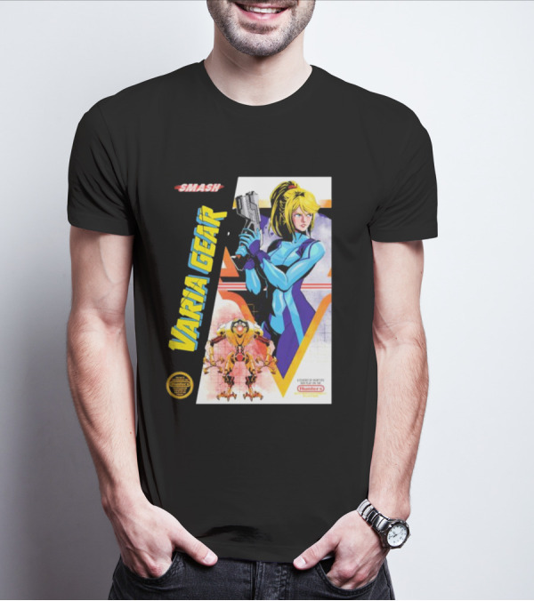Smash Varia Gear Zero Suit Hunter Chronicles T-Shirt