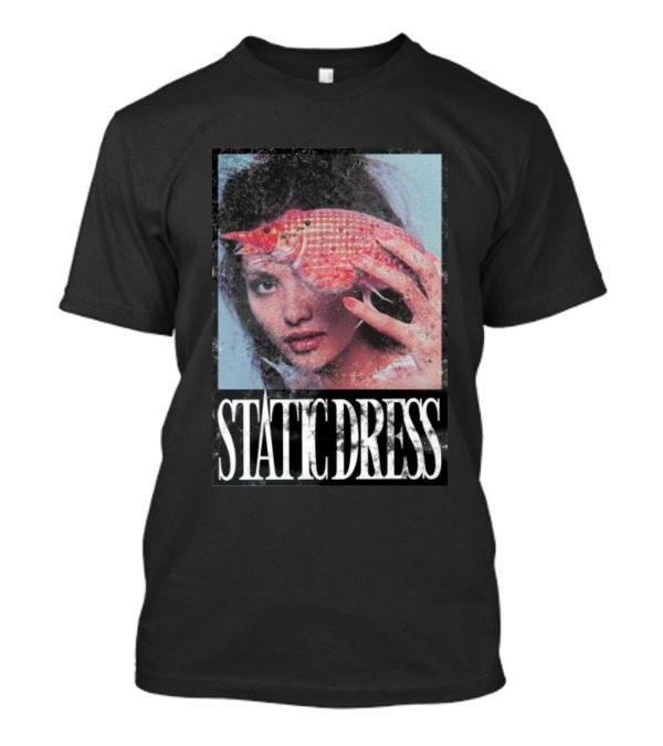 Static Dress Fish Net Mask T-Shirt