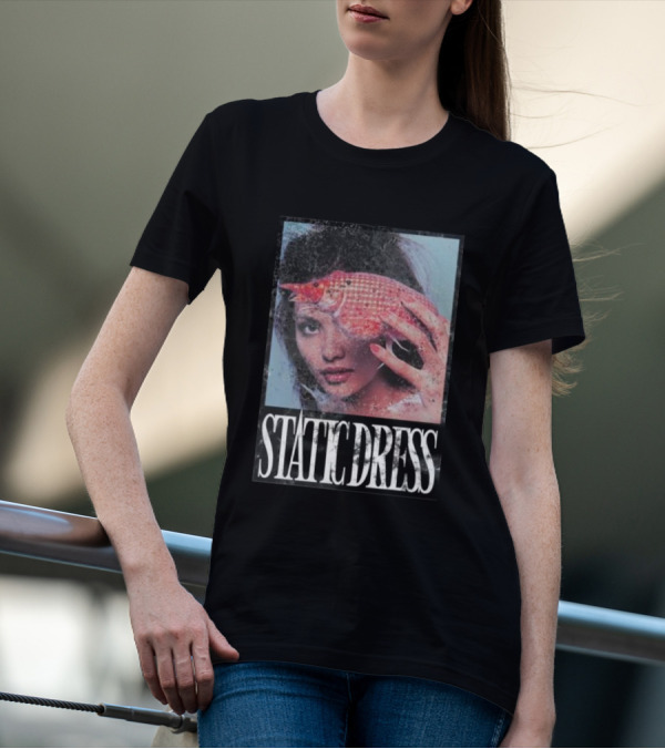 Static Dress Fish Net Mask T-Shirt