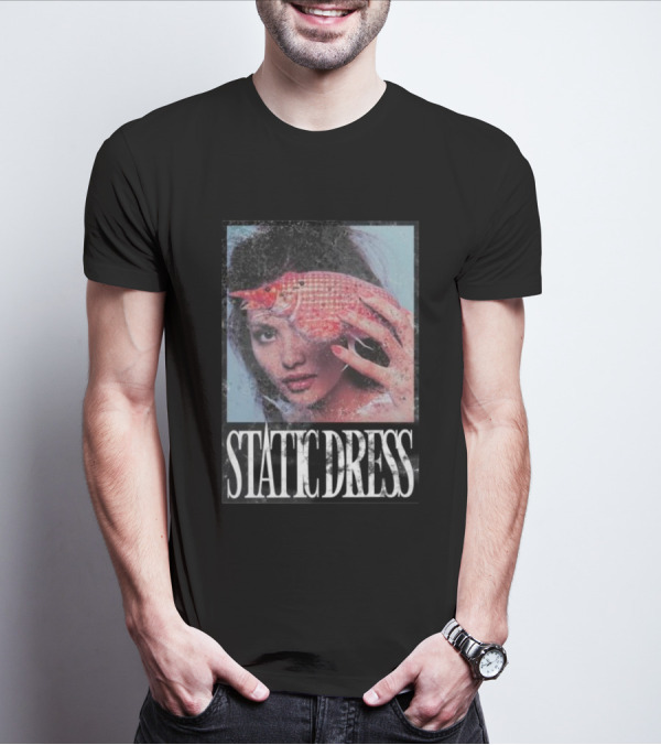 Static Dress Fish Net Mask T-Shirt