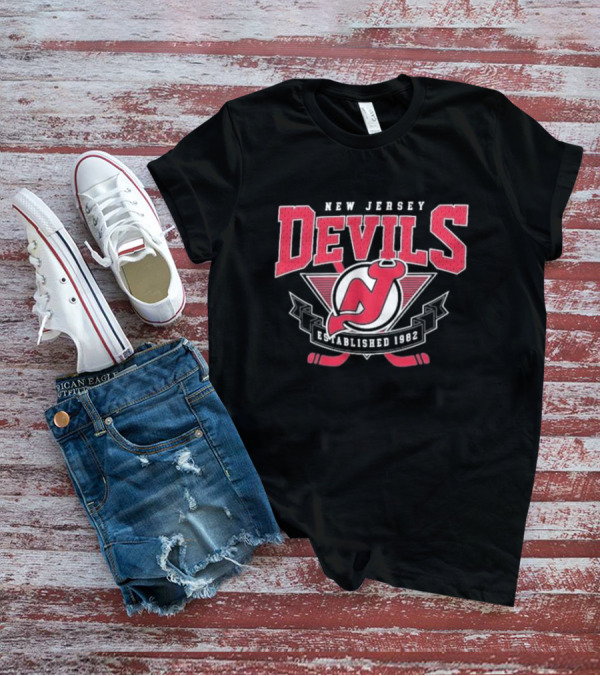 New Jersey Devils Established 1982 Team T-Shirt