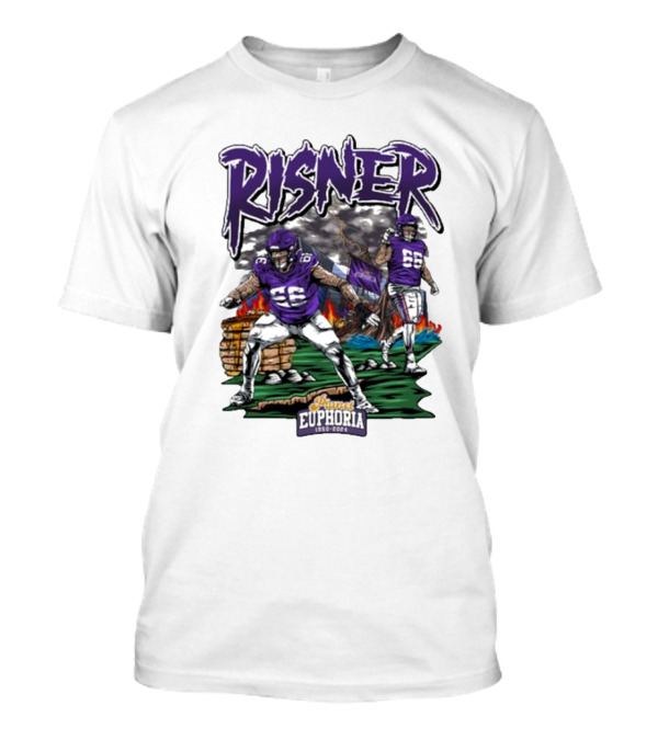 Risner Extremely Race Planet Euphoria 1950 2024 Football T-Shirt