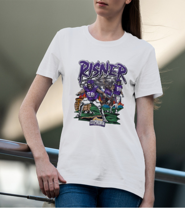 Risner Extremely Race Planet Euphoria 1950 2024 Football T-Shirt