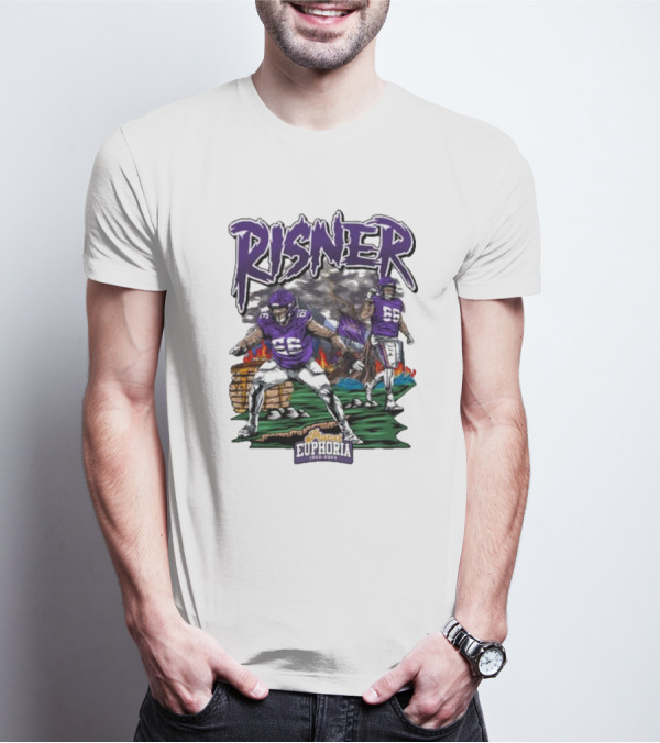 Risner Extremely Race Planet Euphoria 1950 2024 Football T-Shirt