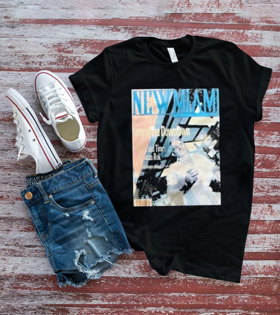 NEW MIAMI King Of The Downtown Life And Times Rok New York T-Shirt