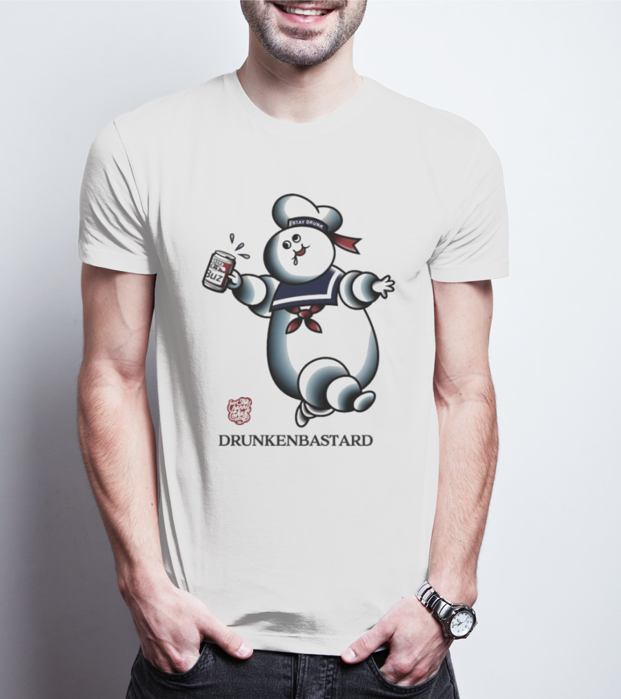 Stay Drunk Buz Drunkenbastard T-Shirt