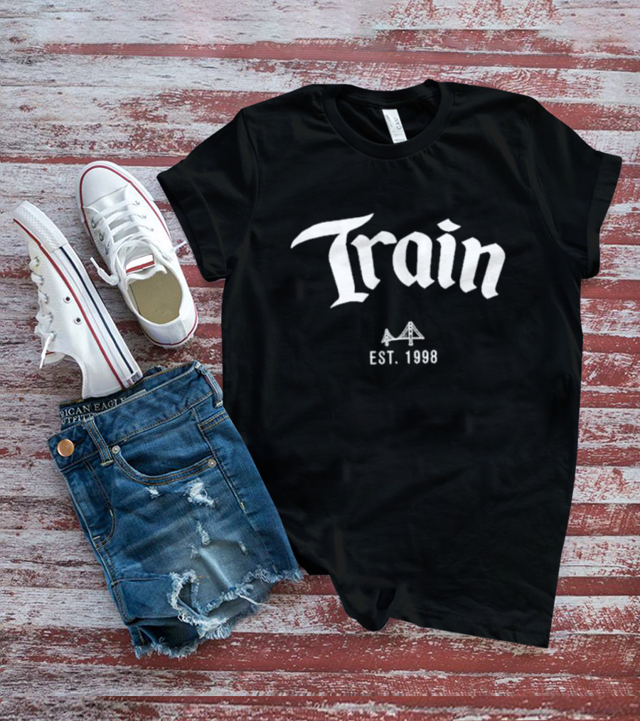 Train Est. 1998 Arch Logo With Bridge T-Shirt