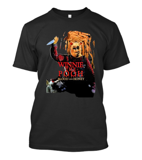 Winnie The Pooh Blood And Honey Horror 2024 Slasher T-Shirt
