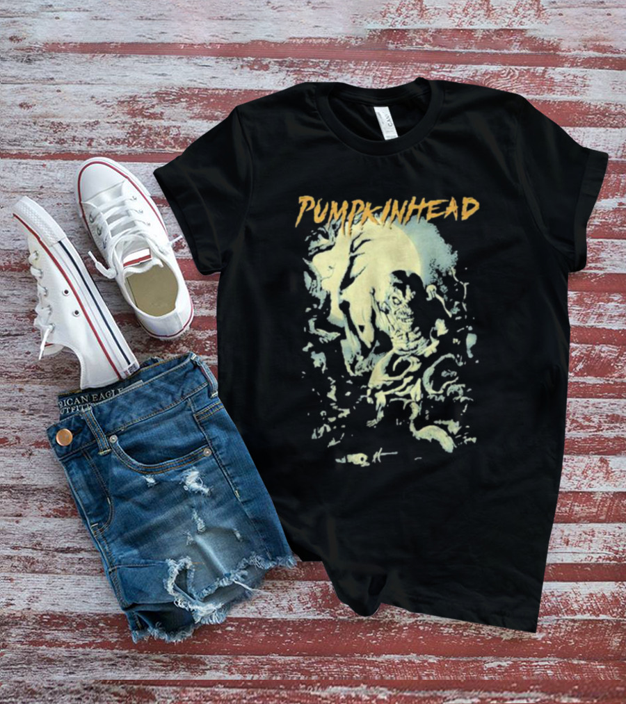 Pumpkinhead Halloween Horror Movie Poster Retro Vhs T-Shirt