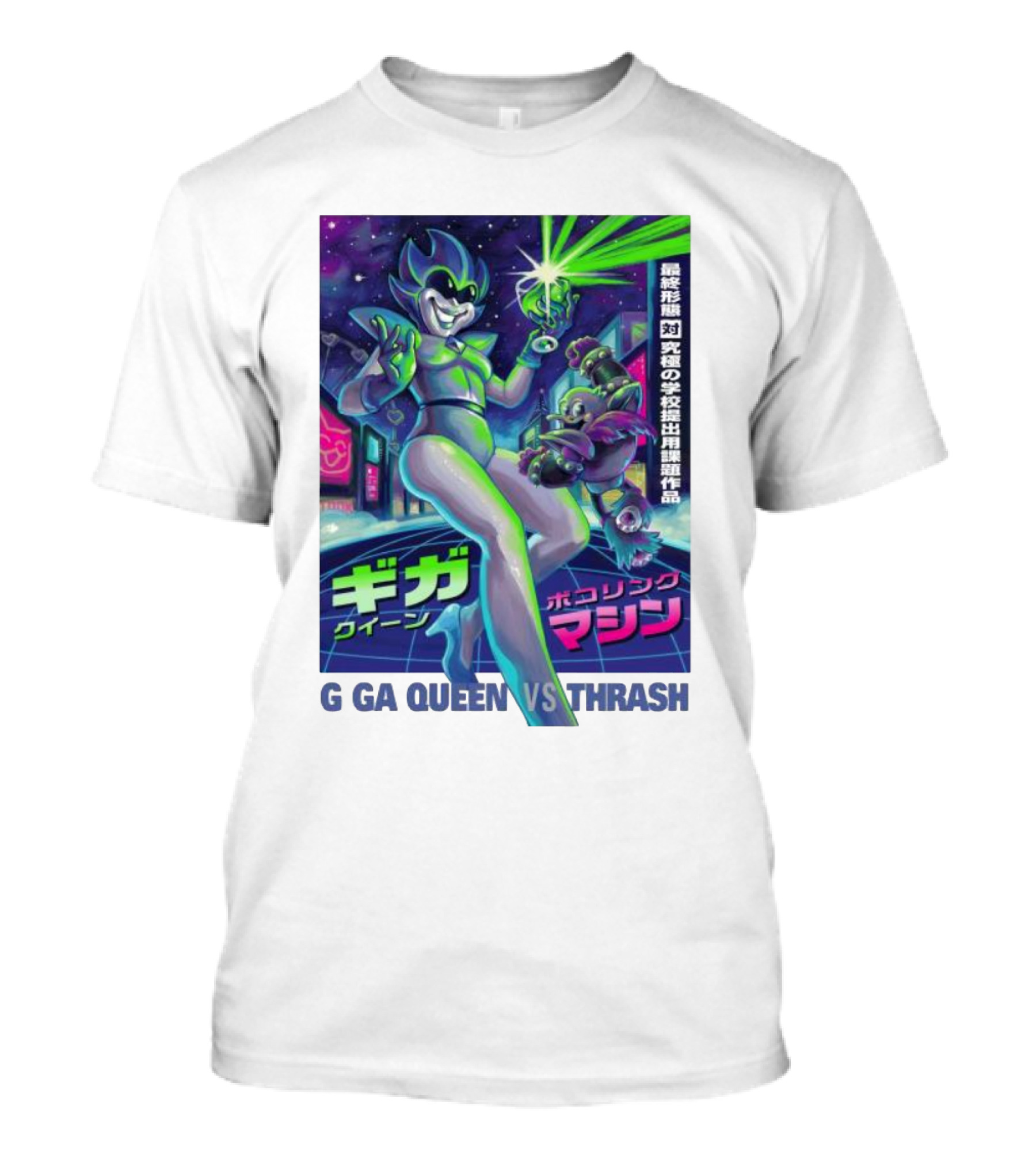 Giga Queen Vs Thrash T-Shirt