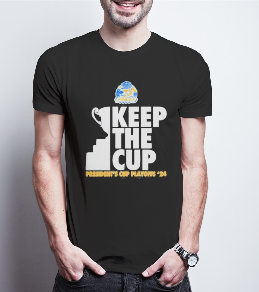 Keep The Cup President's Cup Playoffs 2024 Rail Yard Dawgs T-Shirt