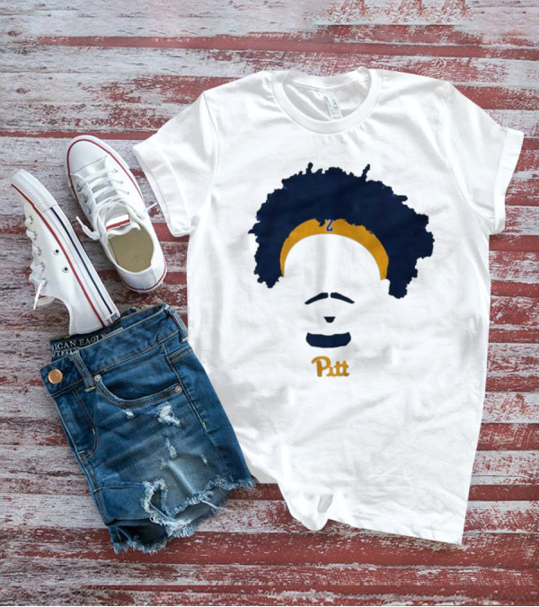 Pitt Basketball Blake Hinson Hair Headband Number 2 T-Shirt