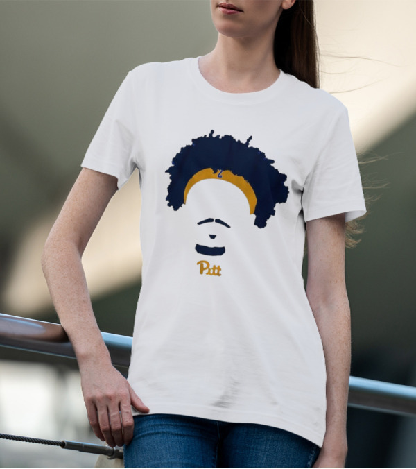 Pitt Basketball Blake Hinson Hair Headband Number 2 T-Shirt