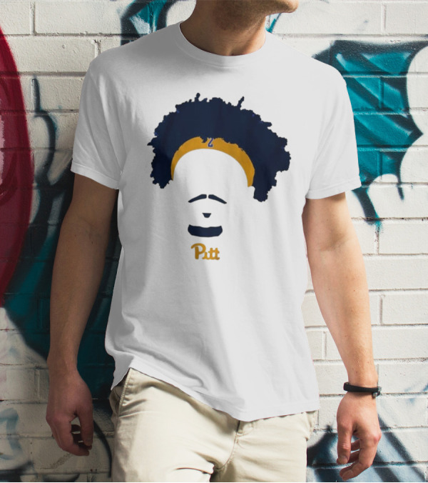 Pitt Basketball Blake Hinson Hair Headband Number 2 T-Shirt