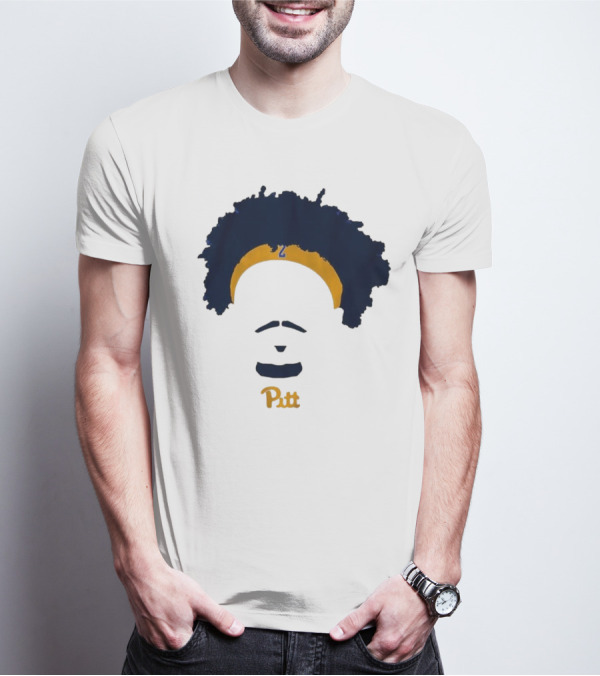 Pitt Basketball Blake Hinson Hair Headband Number 2 T-Shirt
