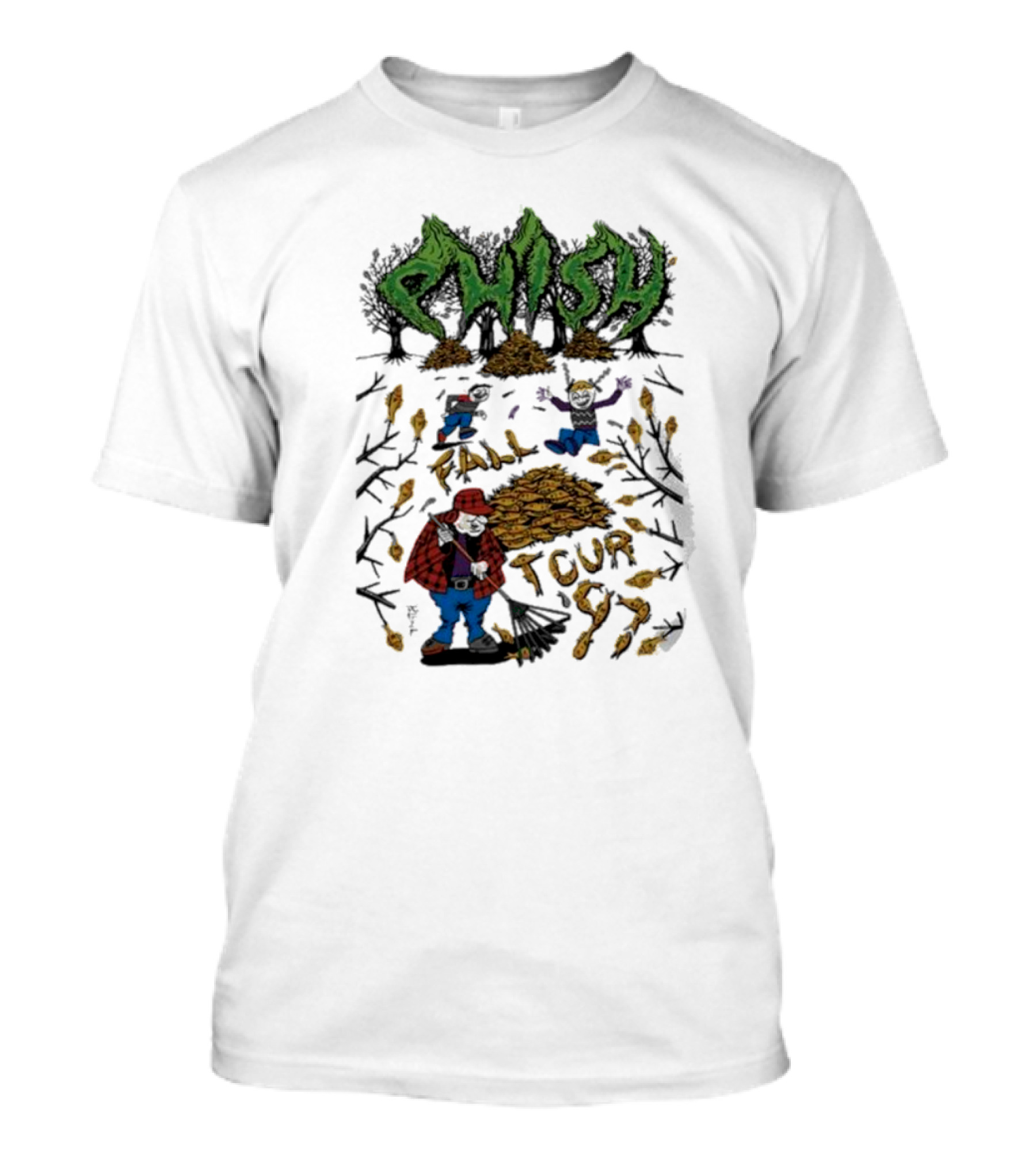 Phish Fall Tour 97 Cleanup Pile-Up T-Shirt